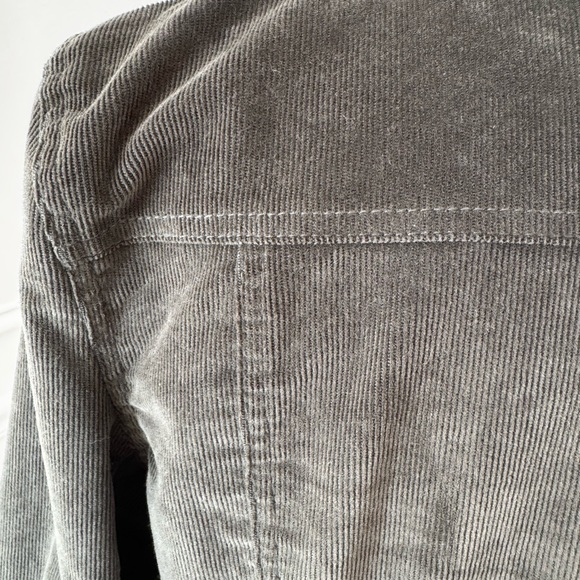 House of Harlow 1960 Army Green Corduroy Coat - Picture 8 of 10